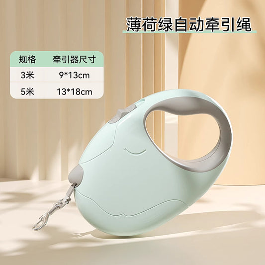 Automatic Retractable Dog Leash - 3M/5M Tangle-Free Pet Lead for Small & Medium Dogs