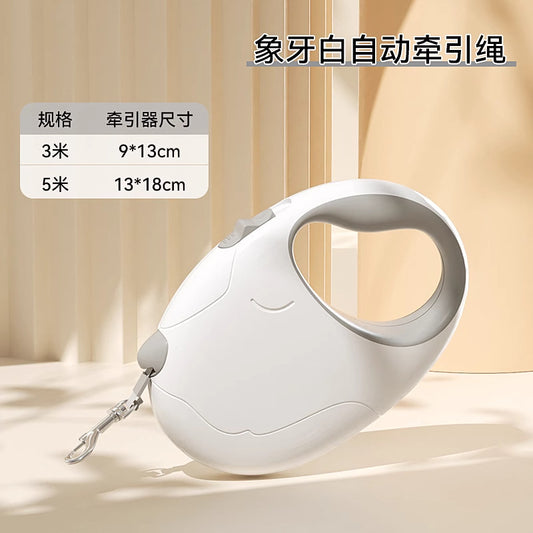 Automatic Retractable Dog Leash - 3M/5M Tangle-Free Pet Lead for Small & Medium Dogs